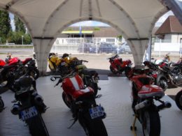 expo moto interieur